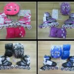 KIT PATINES BLADES AJUSTABLES + CASCO Y PROTECCIONES